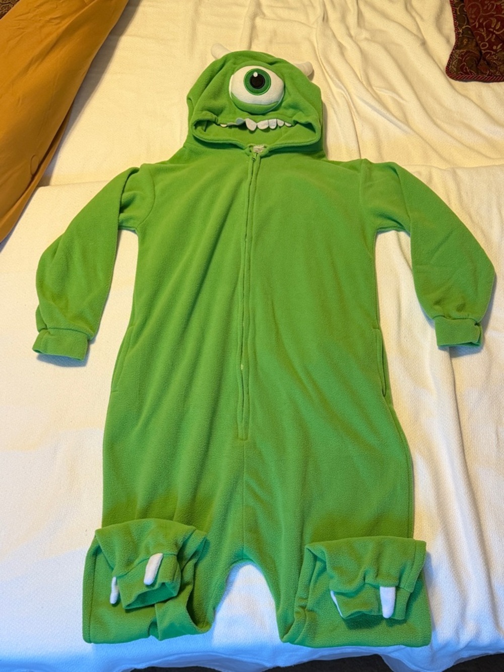 Mike Wazowski (Monsters Inc) Hooded Adult Pajama/Costume Onesie